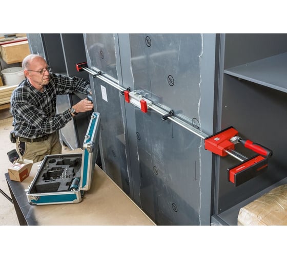 Струбцина корпусная BESSEY KRE250-2K REVO 2500/95, 8 кН BE-KRE250-2K