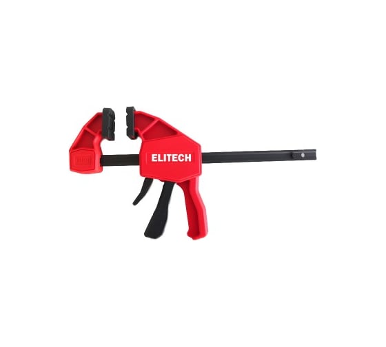 Струбцина быстрозажимная Elitech 12/300,65мм, 75кг, 514102 207226