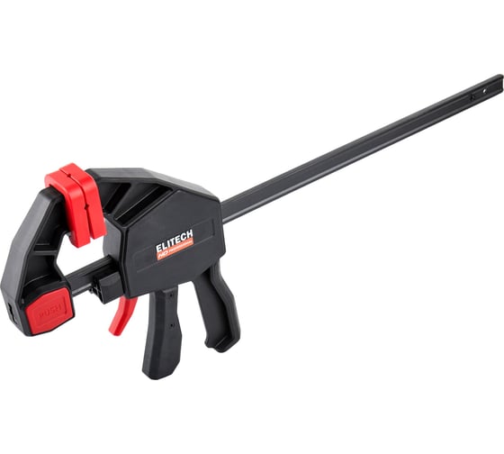 Струбцина быстрозажимная Elitech 12/300,90мм, 300кг, 514202 HD 207230