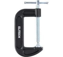 Струбцина Elitech тип G 95х116, 800кг, 513104 207221