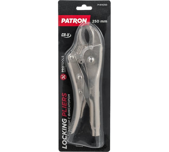 Зажим гейферный Patron 10 (250мм) P-614250(64598) 1