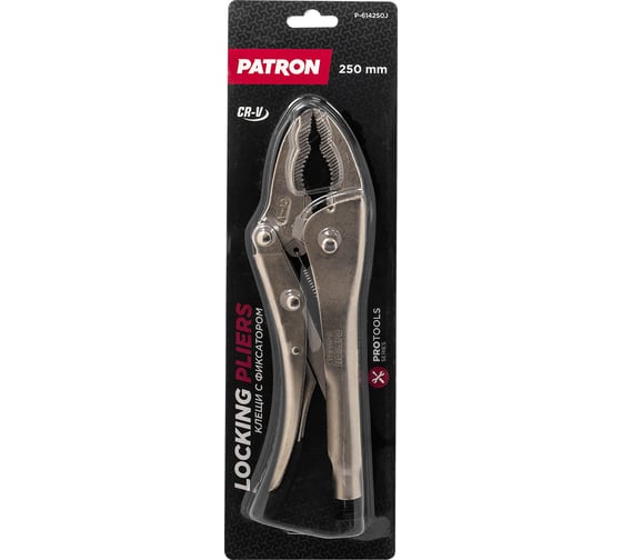Зажим гейферный Patron 10 (250 мм) P-614250J(64599) 1