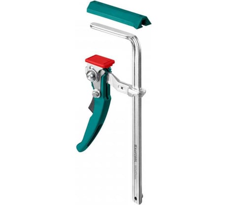 Универсальная струбцина KRAFTOOL 160/60 мм, цельнокованая, рычажная, быстрозажимная KLT-160 32331-160