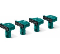 Комплект упоров KRAFTOOL Kraftflex MFT-DH в отверстия 20 мм, 4шт, 32804