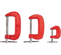 Струбцины FIT тип G, набор 3 шт. 1, 2, 3 59231