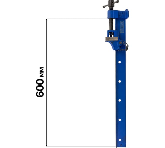 Струбцина винтовая Scheppach 60см Sch-64051(65650)