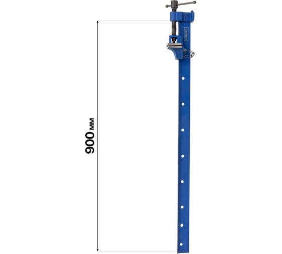Струбцина винтовая Scheppach 90 см Sch-64053(65652)