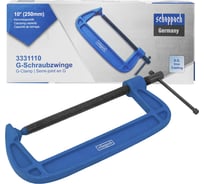 Струбцина G-образная Scheppach 250мм Sch-3331110(65642)