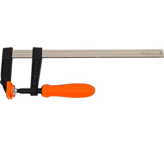 Струбцина NEO Tools усиленная, тип F, 80 x 300 мм, двухкомпонентная рукоятка 45-452