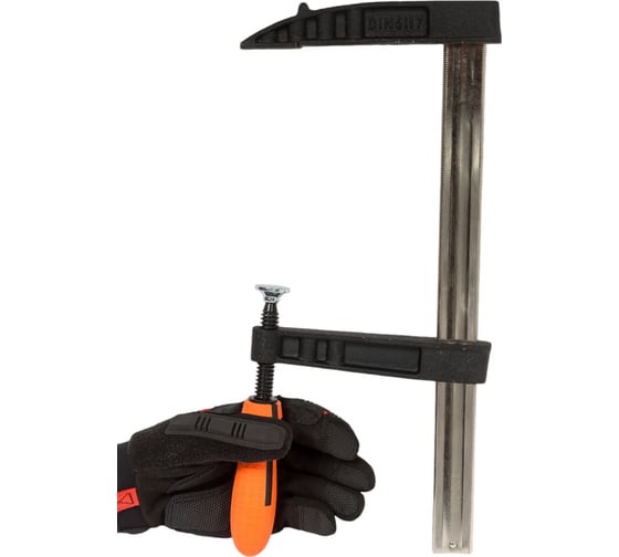 Струбцина NEO Tools усиленная, тип F, 120 x 300 мм, двухкомпонентная рукоятка 45-453