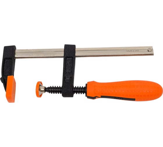 Струбцина NEO Tools тип F, 50 x 150 двухкомпонентная рукоятка 45-450