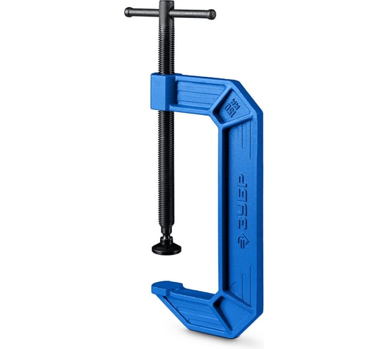 Чугунная струбцина ЗУБР Зубр ПСС-150, 150 мм, тип С (G-образная), Профессионал (32245-150) 32245-150_z03 1