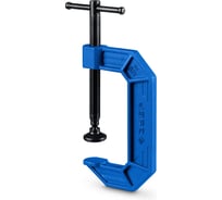 Чугунная струбцина ЗУБР Зубр ПСС-100, 100 мм, тип С (G-образная), Профессионал (32245-100) 32245-100_z03