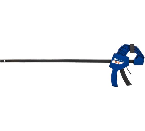 Струбцина пистолетная КОБАЛЬТ 605 мм, быстрозажимная, усиленная, СИЛА ЗАЖИМА 150 КГC 923-750 1