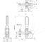 Зажим с вертикальной рукоятью HS CLAMP HS-11401 2