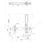 Зажим с вертикальной рукоятью HS CLAMP HS-12137 2