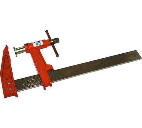 Столярная струбцина CNIC F-образная 1500x120мм с воротком LTF70120 60267