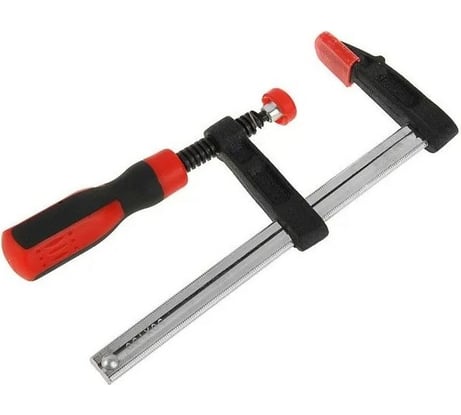 Струбцина BOHRER F-тип 200x50мм двухкомпонентная рукоятка 47520050