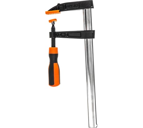 Струбцина BOHRER F-тип 250x80мм двухкомпонентная рукоятка 47525080