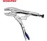 Клещи зажимные с изогнутыми губками WORKPRO PRO CR-V, 250мм WP231160 2