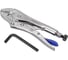 Клещи зажимные с изогнутыми губками WORKPRO PRO CR-V 180 мм WP231159 1