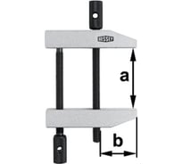 Параллельная струбцина BESSEY 87/50, двойной винт BE-PA70