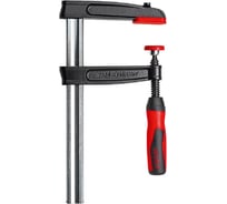 Струбцина BESSEY из ковкого чугуна 160/80, усилие 6 кН, с 2-компонентной рукояткой BE-TG16-2K