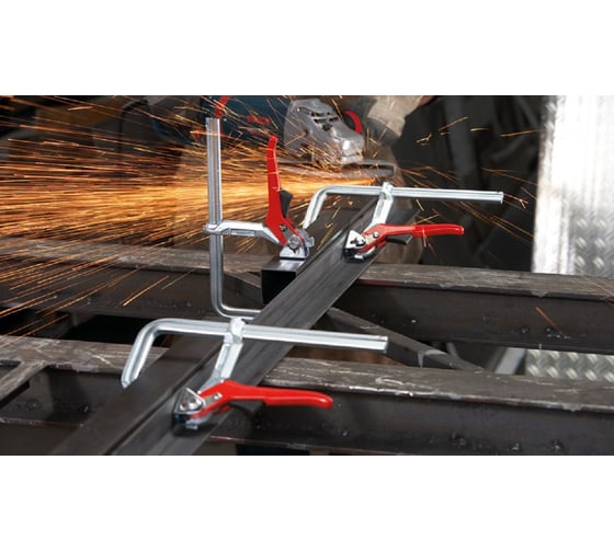 Рычажная струбцина BESSEY classiX 400/120, усилие 7.5 кН  BE-GSH40
