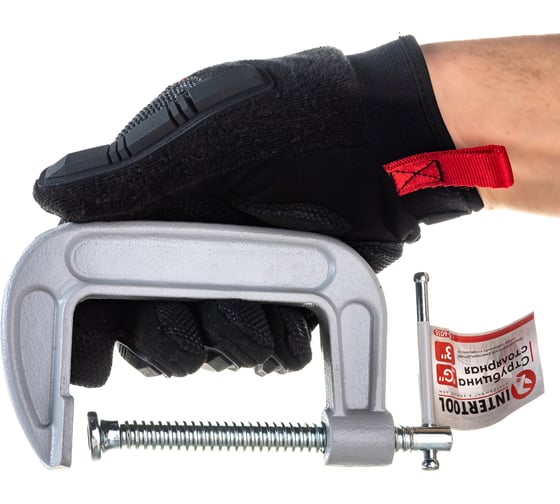 Струбцина INTERTOOL тип "G" 3",75мм HT-6015