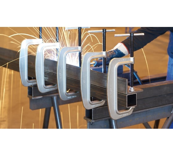 Струбцина BESSEY C-образная 40/40, усилие 5,5 кН BE-SC40