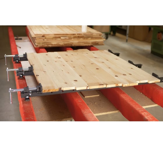 Зажим для дверей BESSEY усилие 24 кН, 1200 мм, размер губок 80x80 BE-TAN120