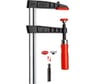 Струбцина из ковкого чугуна BESSEY 250/120, усилие 6 кН, с деревянной рукояткой BE-TG25