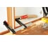 Струбцина BESSEY из ковкого чугуна 600/175, усилие 5.5 кН, с деревянной рукояткой BE-TGRC60S17 2