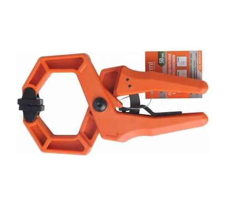 Струбцина Sturm клещеобразная с храповым механизмом, длина 255мм, зев 100мм 1078-09-100