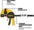 Струбцина быстрозажимная Dewalt XL, 910 мм DWHT0-83187 2