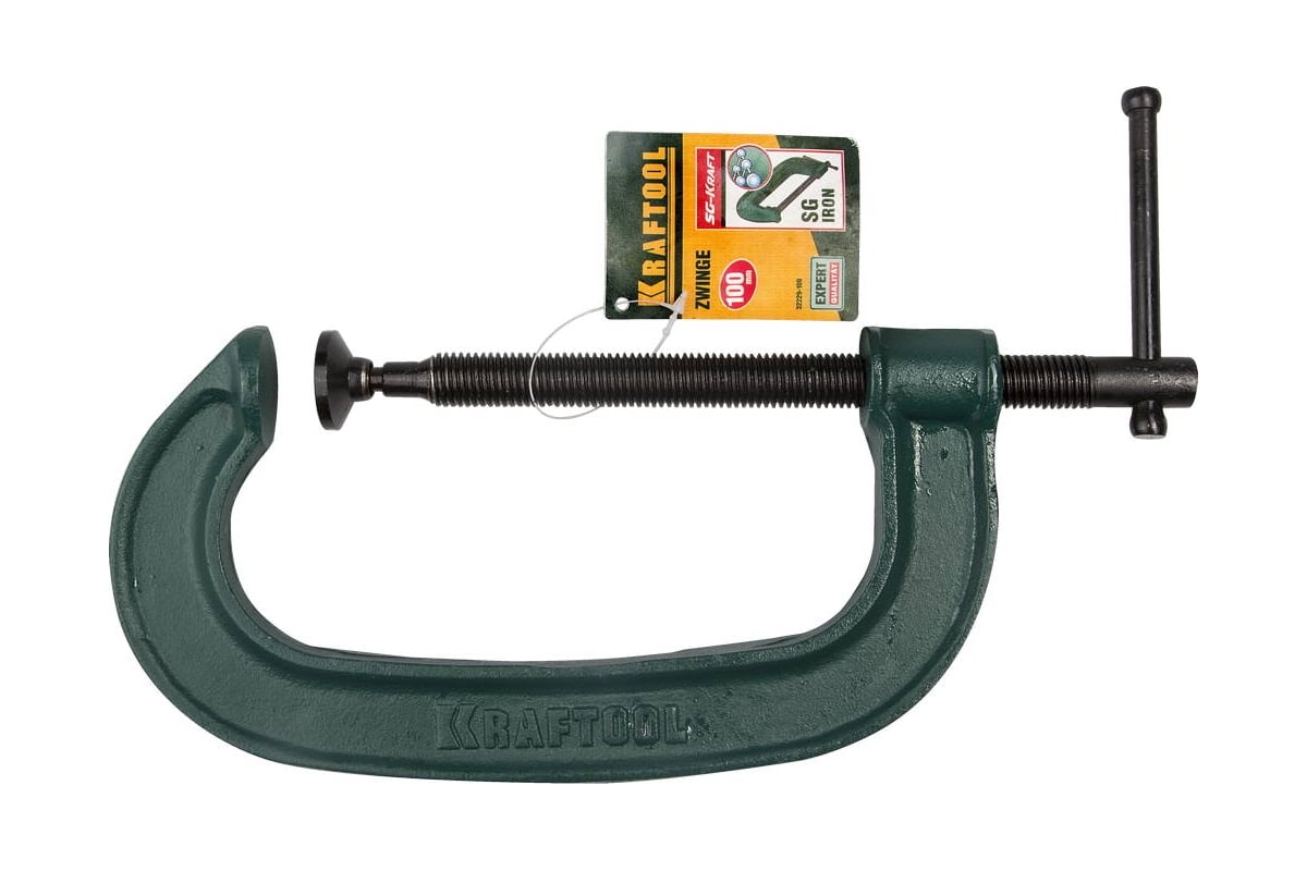 Струбцина KRAFTOOL Extrem G-100 G-образная 100х50 мм 32229-100 ...