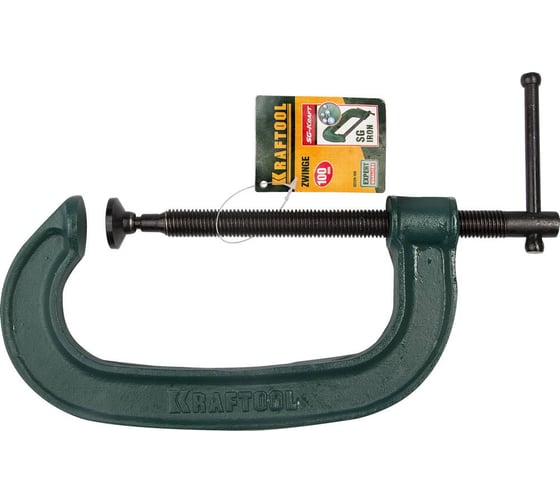 Струбцина KRAFTOOL Extrem G-100 G-образная 100х50 мм 32229-100