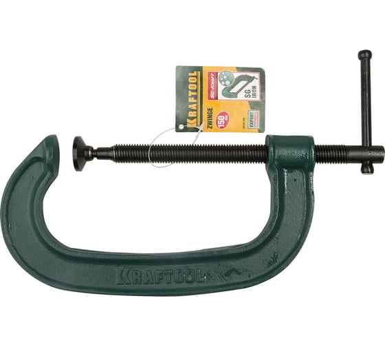 G-образная струбцина KRAFTOOL Extrem G-150 150х65 мм 32229-150