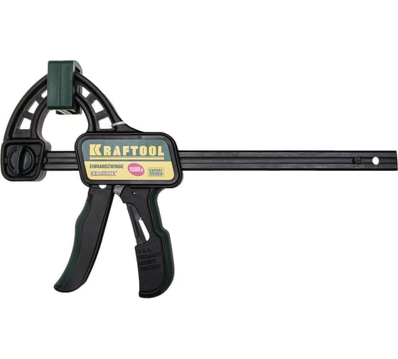 Ручная пистолетная струбцина KRAFTOOL EcoKraft 32226-15, 160 мм