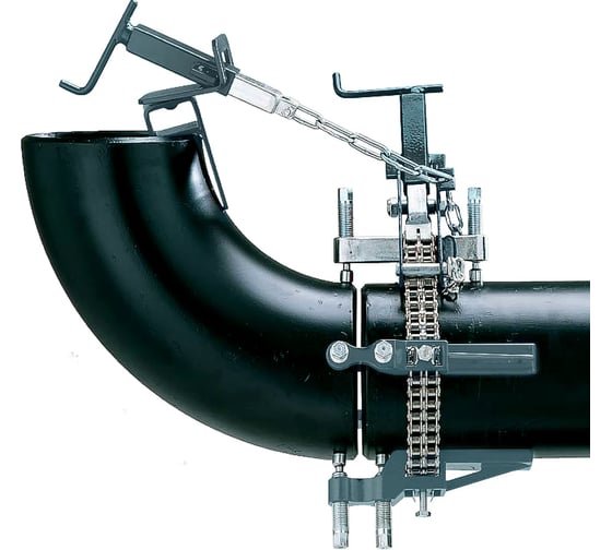 Центратор REKON RSCC 20 с одной цепью для сварки труб, фланцев, отводов 051020 1