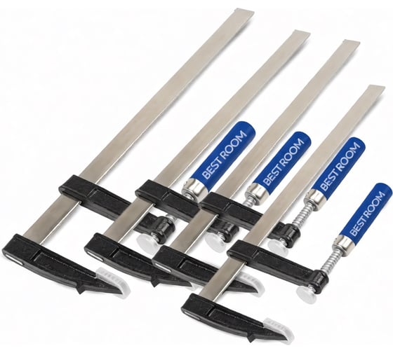 Струбцина F-образная BestRoom, 50 х 150 мм, 4 штуки (122-424)