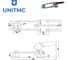 Зажим стягивающий в одной плоскости UnitMC Усилий 650 кг UMC-40870 5