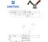 Зажим рычажный с горизонтальной ручкой UnitMC Усилие 225 кг UMC-203FL 5