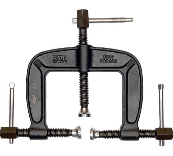 Струбцина кромочная DUEL 75x75 мм 37607575