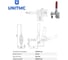 Зажим рычажный UnitMC с вертикальной ручкой (Усилие 150 кг) UMC-12002B GTY-12002B 7