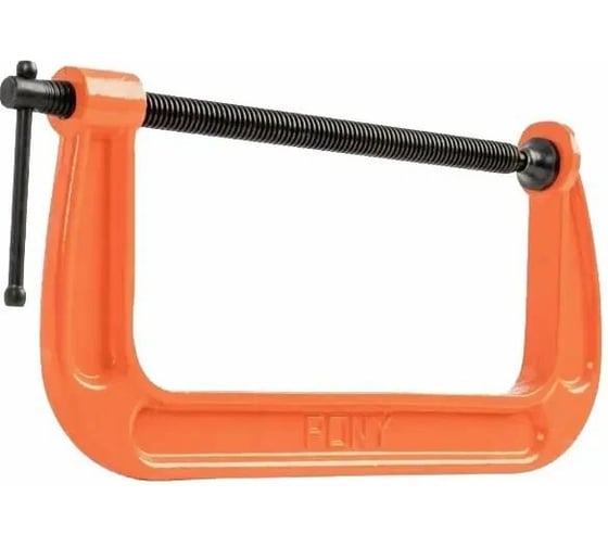 Струбцина G-образная Pony Jorgensen, 62 мм, усилие 270 кг, глубина захвата 34 мм 2622