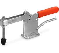Зажим механический с горизонтальной ручкой WOODWORK усилие 400 кг, прижим 110 мм, база 79 мм GH-200-WLH
