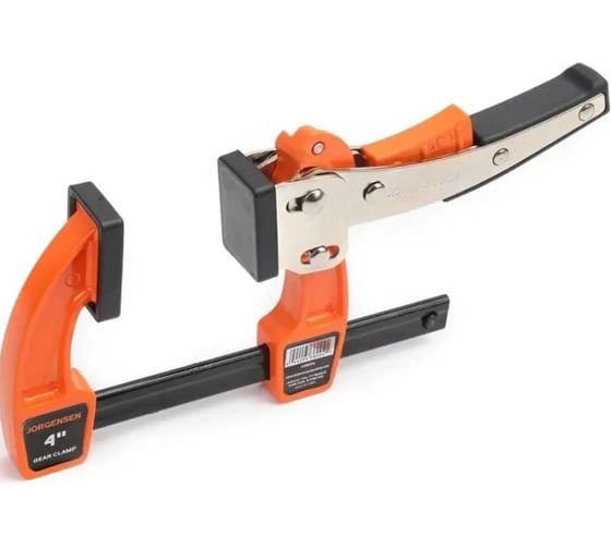 Струбцина F-образная быстрозажимная рычажная с храповым механизмом Pony Jorgensen Gear Clamp 75_100мм 38004