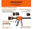 Струбцина быстрозажимная Pony Jorgensen PLATINUM E-Z HOLD (индикация усилия) 84_300мм 33912 6