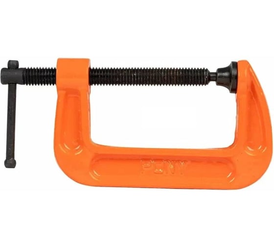 Струбцина G-образная Pony Jorgensen 50мм, усилие 180кг, глубина захвата 25мм 2620